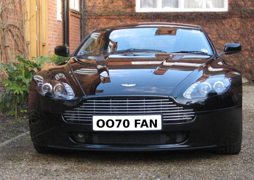 NUMBER PLATE: OO70FAN (Car Not Included) For Sale