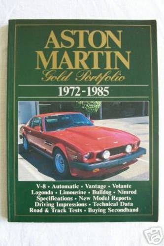 Aston Martin Gold Portfolio 1972 - 1985 VENDUTO