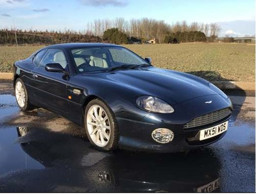 2001 Aston Martin DB7 Vantage Auto For Sale by Auction