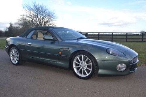 2002 Aston Martin DB7 vantage Volante manual For Sale