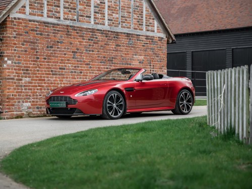 2012 ASTON MARTIN V12 VANTAGE ROADSTER - MANUAL – 010 OF 101 Till salu