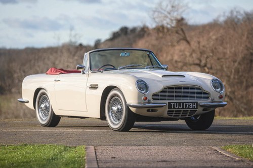 1970 Aston Martin DB6 Mk2 Volante to Vantage Specification For Sale by Auction