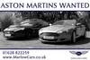 All Aston Martin Models Wanted