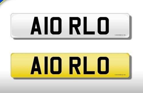 1983 'A10 RLO' Cherished Number On Retention Until 2027! SOLD