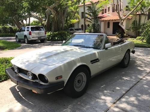 1986 Aston Martin V8 Volante LHD # 21845 SOLD