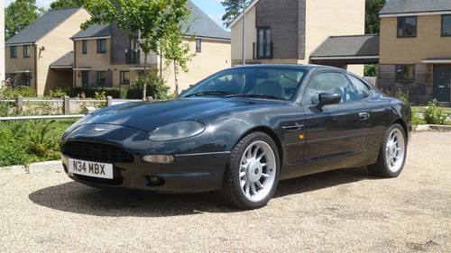 1995 Aston Martin DB7 i6 Black rare manual For Sale