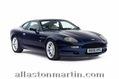 1998 Aston Martin DB7 i6 Saloon Automatic - Full Service History For Sale