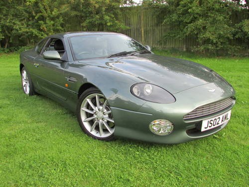 2002 Aston Martin DB7 Vantage Manual 53,000 miles FSH For Sale by Auction