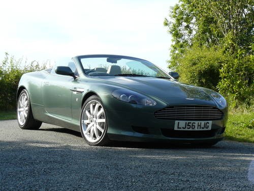 2006 Extremely rare  DB9 Volante with manual transmission SOLD