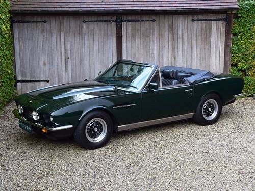 1979 Aston Martin V8 Volante in immaculate condition (LHD) For Sale