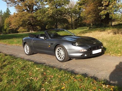 1997 ASTON-MARTIN DB7 VOLANTE Rare manual gearbox SOLD