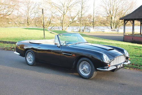 1967 Aston Martin DB6 Volante: 13 Jan 2018 For Sale by Auction