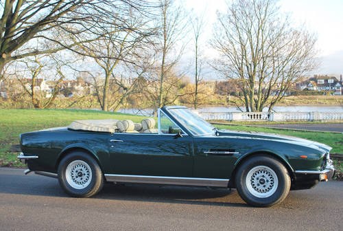 1986 Aston Martin V8 Volante: 13 Jan 2018 For Sale by Auction