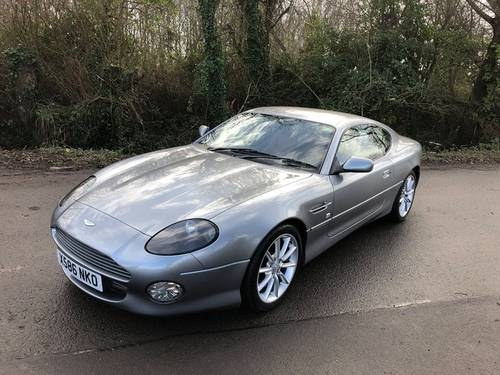 2000 Aston Martin DB7 Vantage Manual        Lot No.: 512 For Sale by Auction