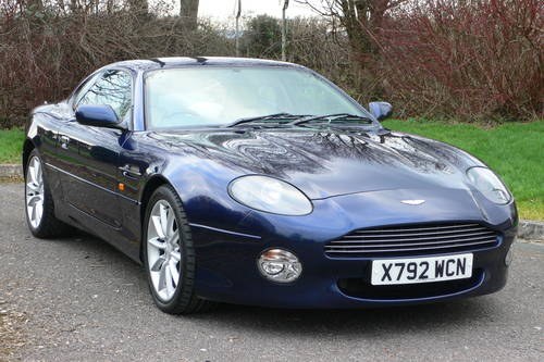 2001 Aston Martin DB7 Coupe V12 Vantage Auto For Sale by Auction