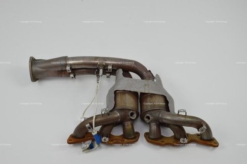 Aston Martin DB9 DBS Virage Left catalytic exhaust manifold For Sale