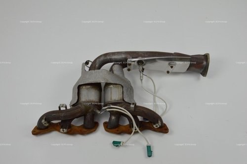 Aston Martin DB9 DBS Virage Right catalytic exhaust manifold For Sale
