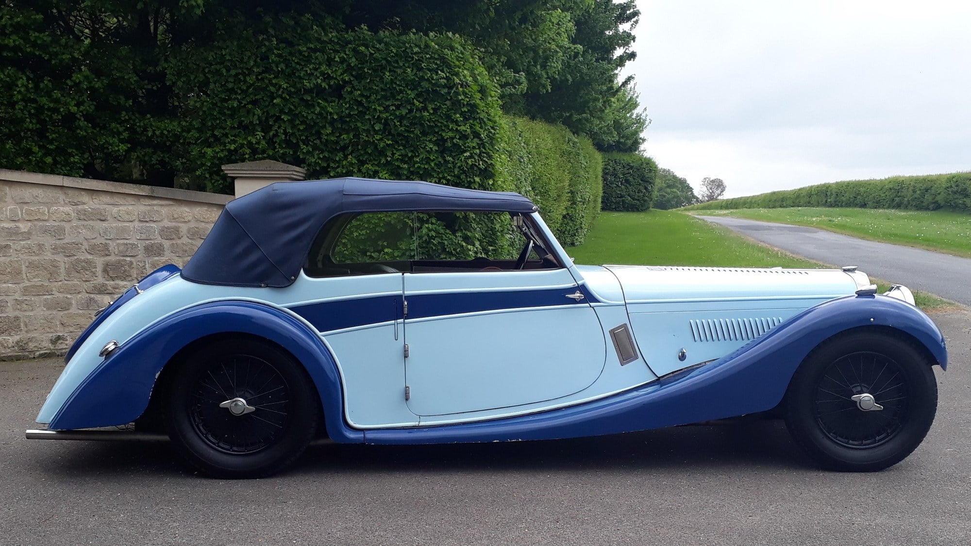 Atalanta 4.3 Lincoln V12 4 Seat Abbott Drophead Coupe 1938, foto 4