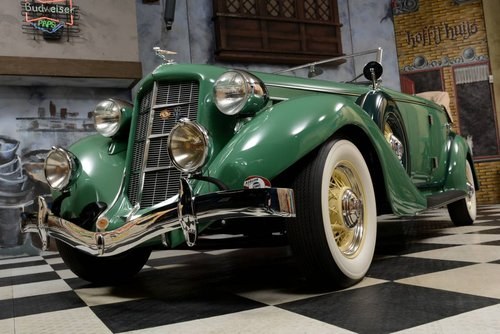 1935 Auburn 851 Dual-Ratio Phaeton / Top Restauriert! In vendita