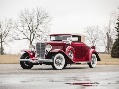 1932 Auburn Twelve Custom Cabriolet  For Sale by Auction