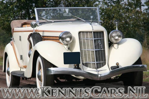 1935 Auburn 851 Pheaton with fual gear ratio For Sale KennisCars. For Sale