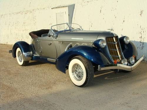 1936 Speedster Replica - back seat!! In vendita