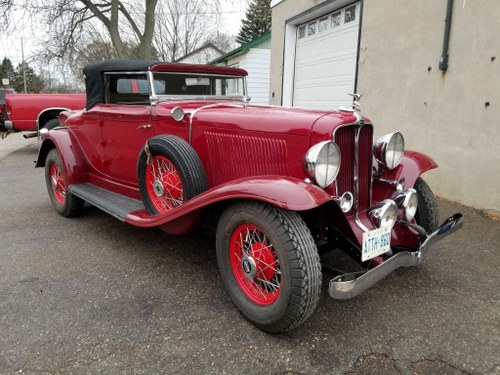 1931 Auburn 8-98 Cabriolet Convertible For Sale