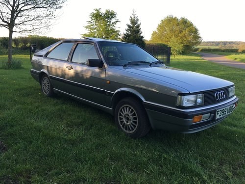 1989 Audi GT Coupe in Silver Grey For Sale
