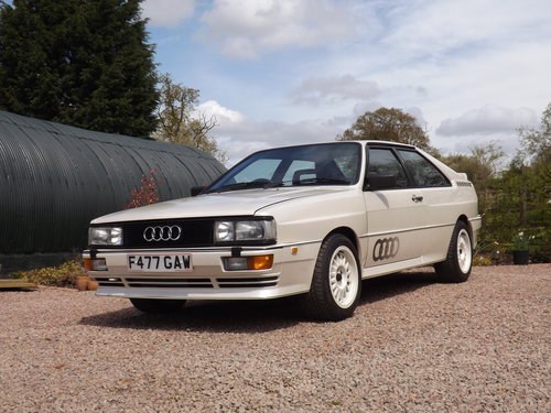 1988 Quattro Turbo 10V 43500 miles Sold for £38,500 more needed For Sale by Auction