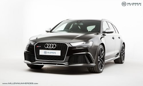 2016 AUDI RS6 AVANT // PANTHER BLACK // DYNAMIC PACKAGE  SOLD