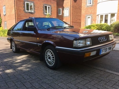 1988 Audi Gt Coupe non quattro For Sale
