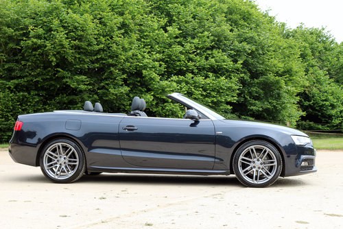 2014 Audi A5 2.0 TDi S Line S Tronic Special Edition Cabriolet SOLD