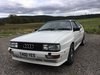 1985 Ur quattro in white with black leather, FSH For Sale