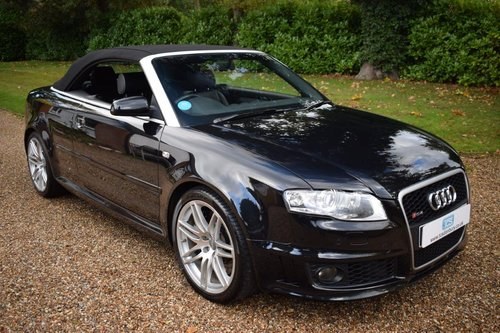 2007 AUDI RS4 Cabriolet with full AUDI service history! SOLD