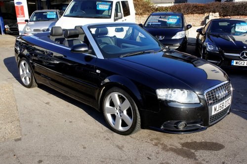 2008 Audi A4 TDI S- Line Convertible For Sale
