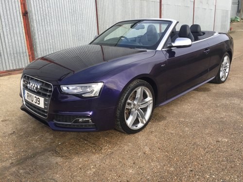 2013 Stunning Audi S5 Cabriolet 3.0 TFSI For Sale