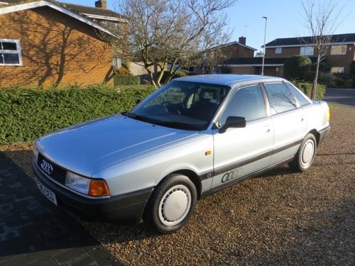 1989 Audi 80 S at ACA 26th January 2019 For Sale