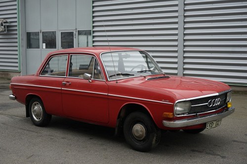 1972 Audi 60 rustfree car in first paint, project SOLD
