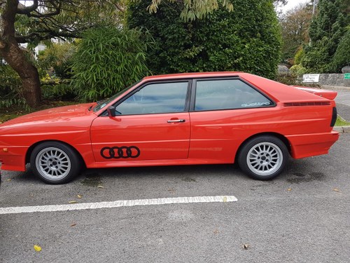 1983 Audi Quattro turbo coupe restored and beautiful  In vendita
