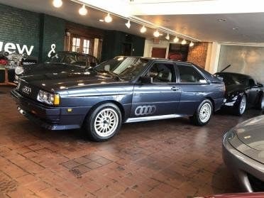 1985 Audi Ur Quattro = 2.1 Liter Turbo Five Blue(~)Grey $55.9k For Sale