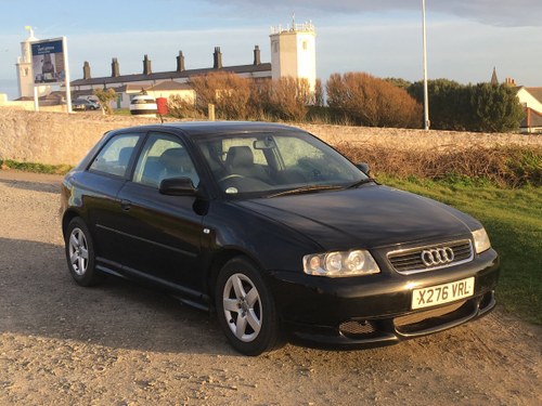 2001 Audi A3 sport 1.6 petrol with rare body kit option SOLD