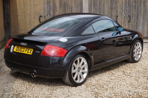 2003 AUDI TT 1.8T 225BHP QUATTRO BLACK WITH RED LEATHER For Sale