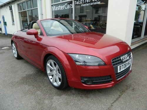 2008/08 Audi TT 2.0T FSi Exclusive Line Conv 58956 miles FSH VERKAUFT