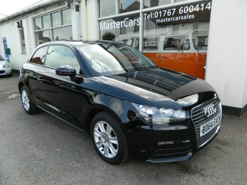2014/64 Audi A1 1.6TDi SE 3dr Black, 41996 mls Zero RFL FSH