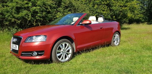 2013 Audi A3 Cabriolet Sport TD Red Convertible For Sale