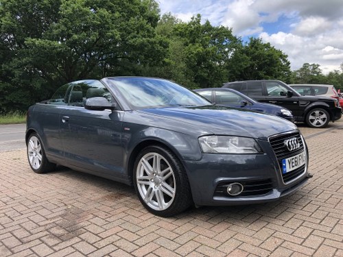 2011 (61) Audi A3 1.6 TDI S-Line Cabriolet For Sale
