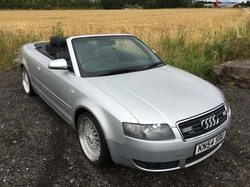 2004 Audi A4 Sport Convertible at Morris Leslie Auction For Sale by Auction
