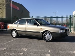 1991 Audi 80 SE 1.8 Auto Exceptionally Clean 52k Miles In vendita