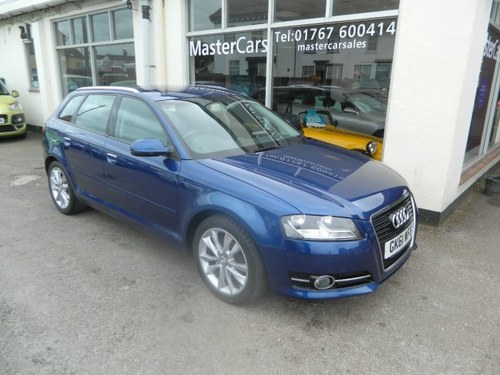 2011/61 Audi A3 1.8TFSi Sport S Tronic 5dr 68391 miles FSH For Sale