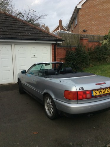 1999 Audi 80 cabriolet 2.8 litre v6 VERKAUFT